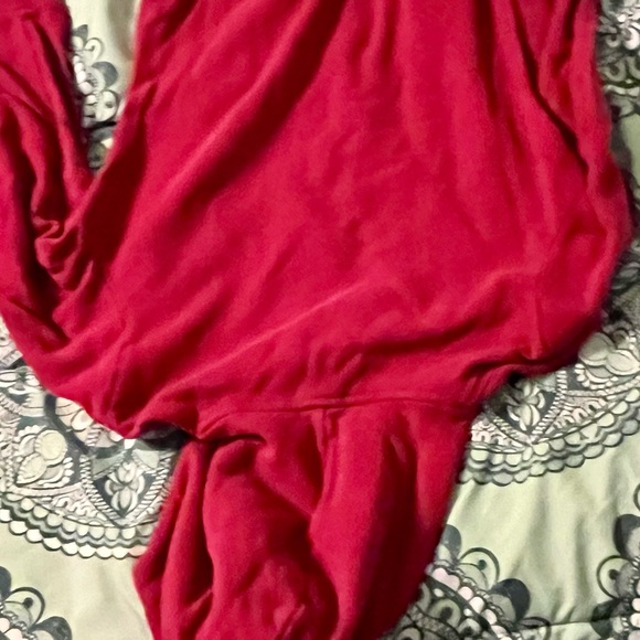 The North Face  medium pink red hoodie - Picture 3 of 3
